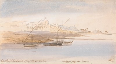 Gebel Sheikh Embarak by Edward Lear